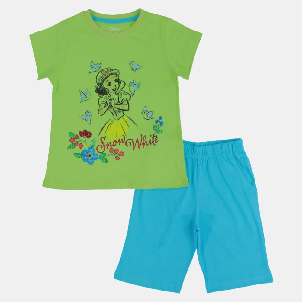 Pyjama en Coton pour Filles – Motif Blanche-Neige