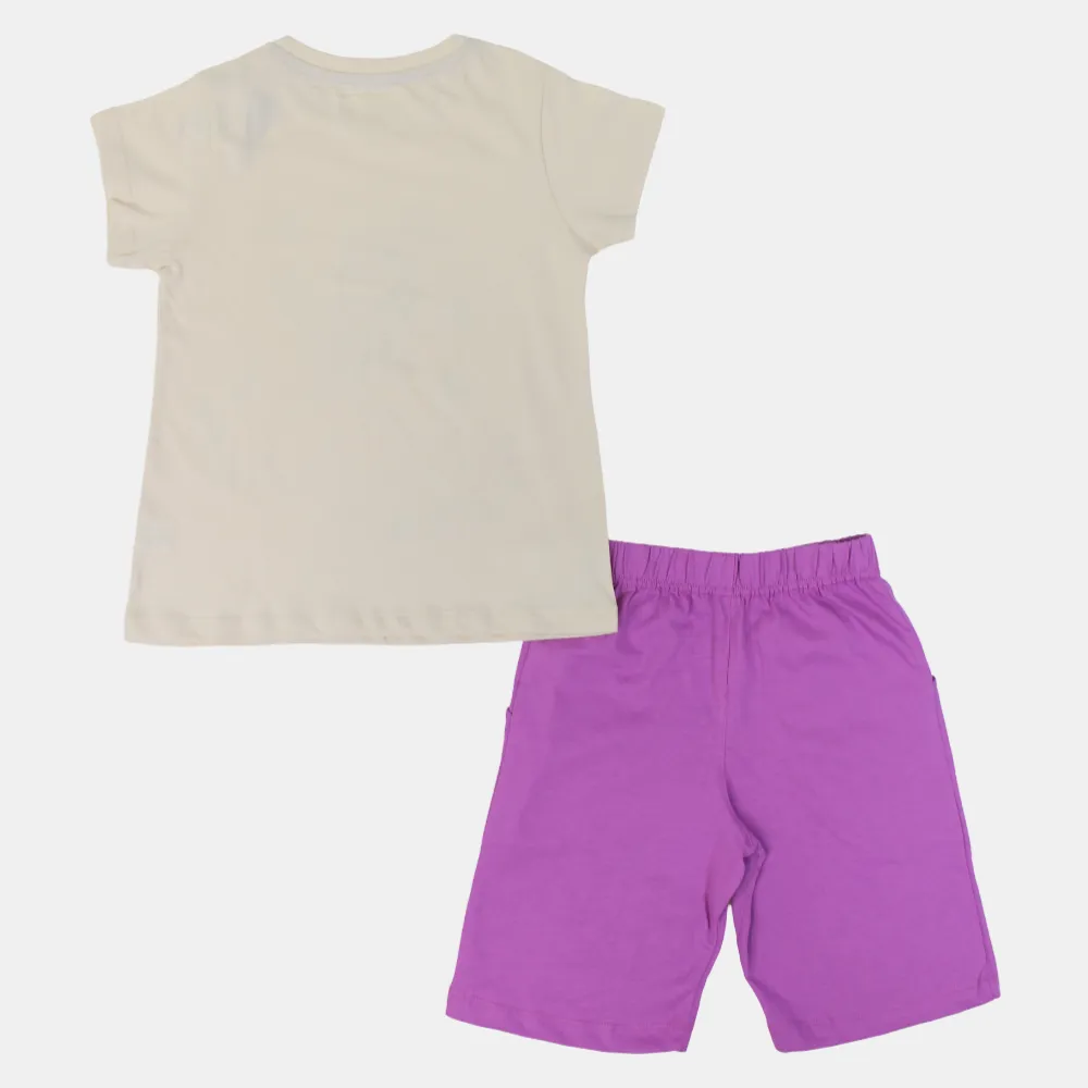 Pyjama en Coton pour Filles – Motif Blanche-Neige