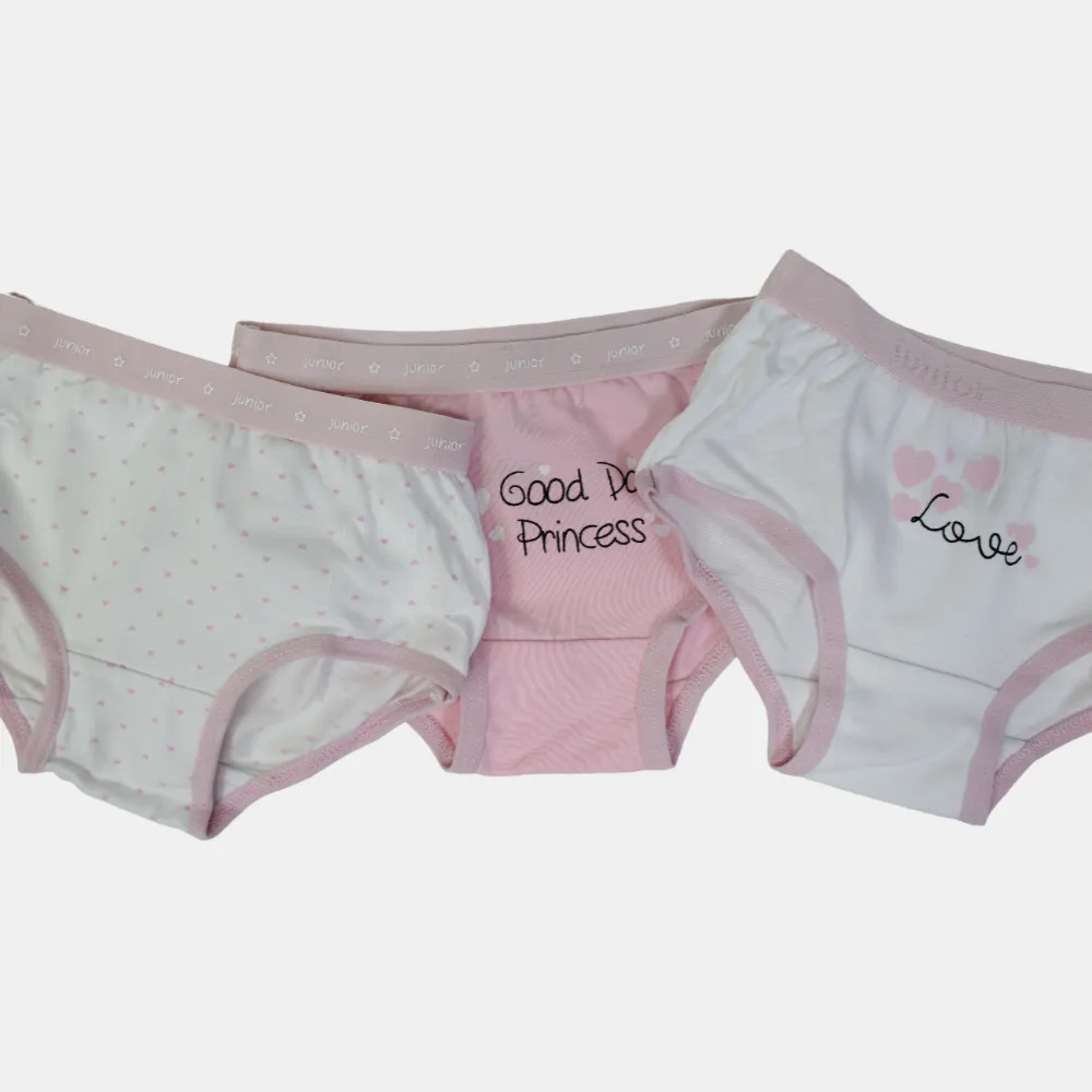 Culottes en Coton pour Filles – (Lot de 3)