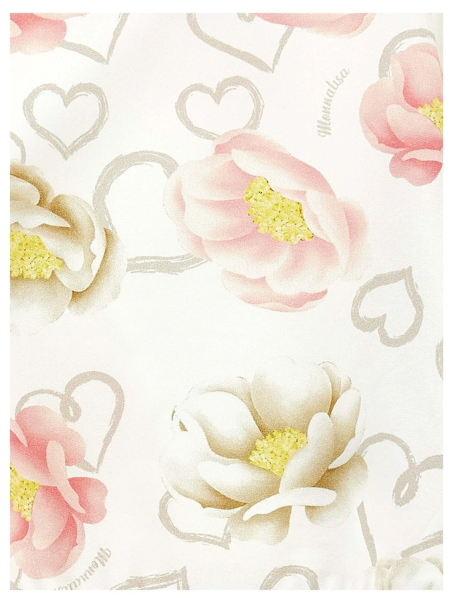 Pull floral crème pour filles