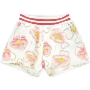 Short Rose Crème pour Filles