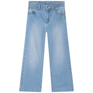Pantalon en jean bleu pour filles