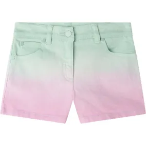 Shortes en jean tie-dye pour filles