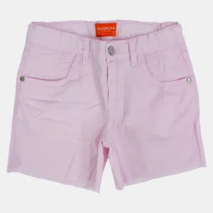 Short en Gabardine pour Filles