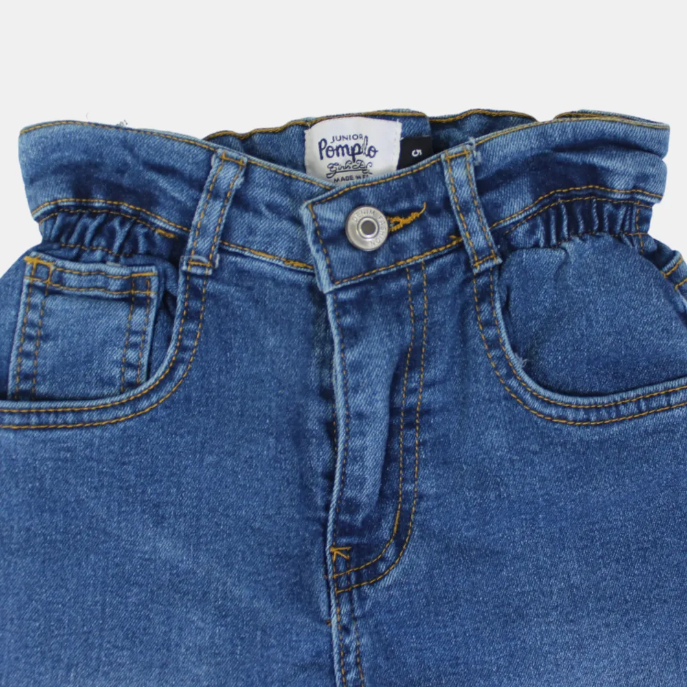 Jeans à mi-hauteur pour filles