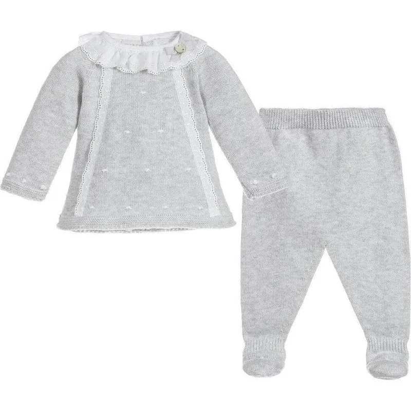 Ensemble tricoté deux pièces 'Perla' pour filles