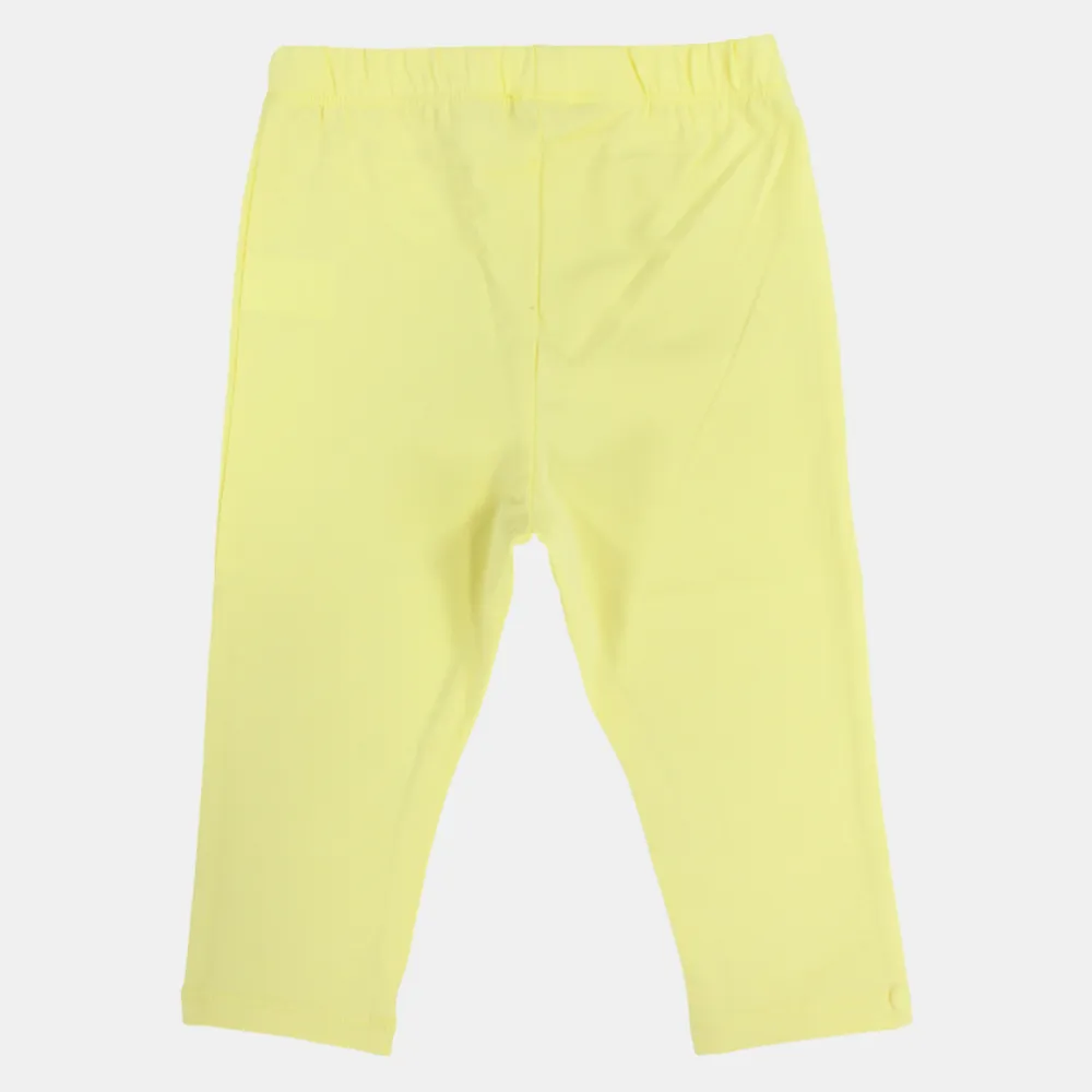 Leggings en Coton Uni pour Filles