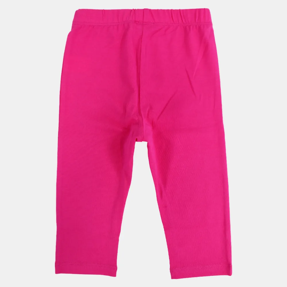 Leggings en Coton Uni pour Filles