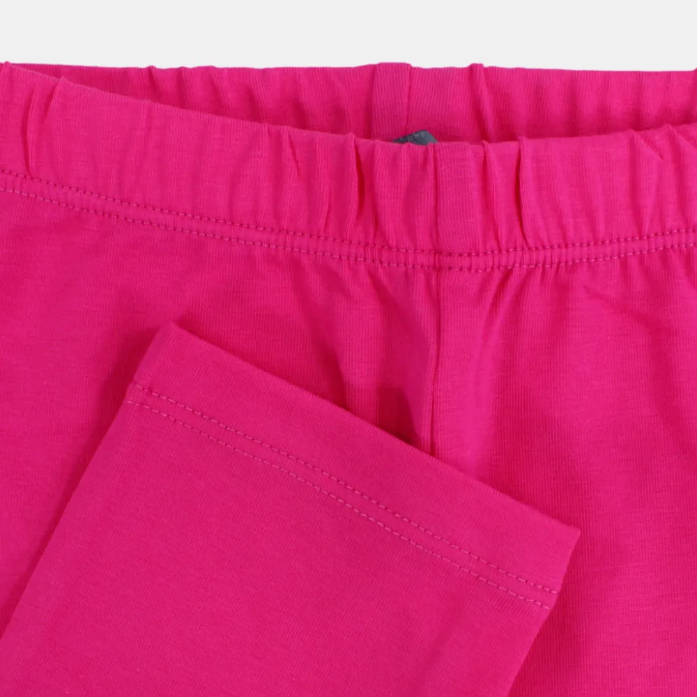 Leggings en Coton Uni pour Filles