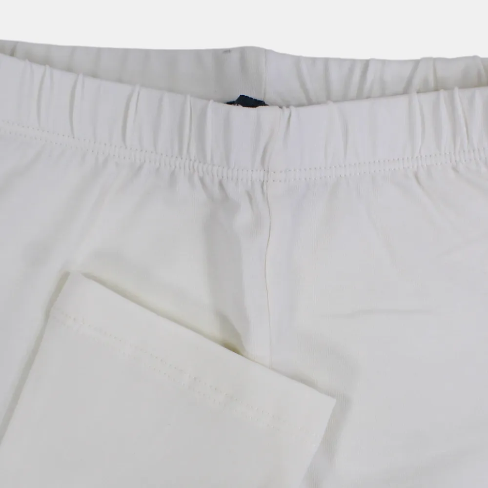 Leggings en Coton Uni pour Filles