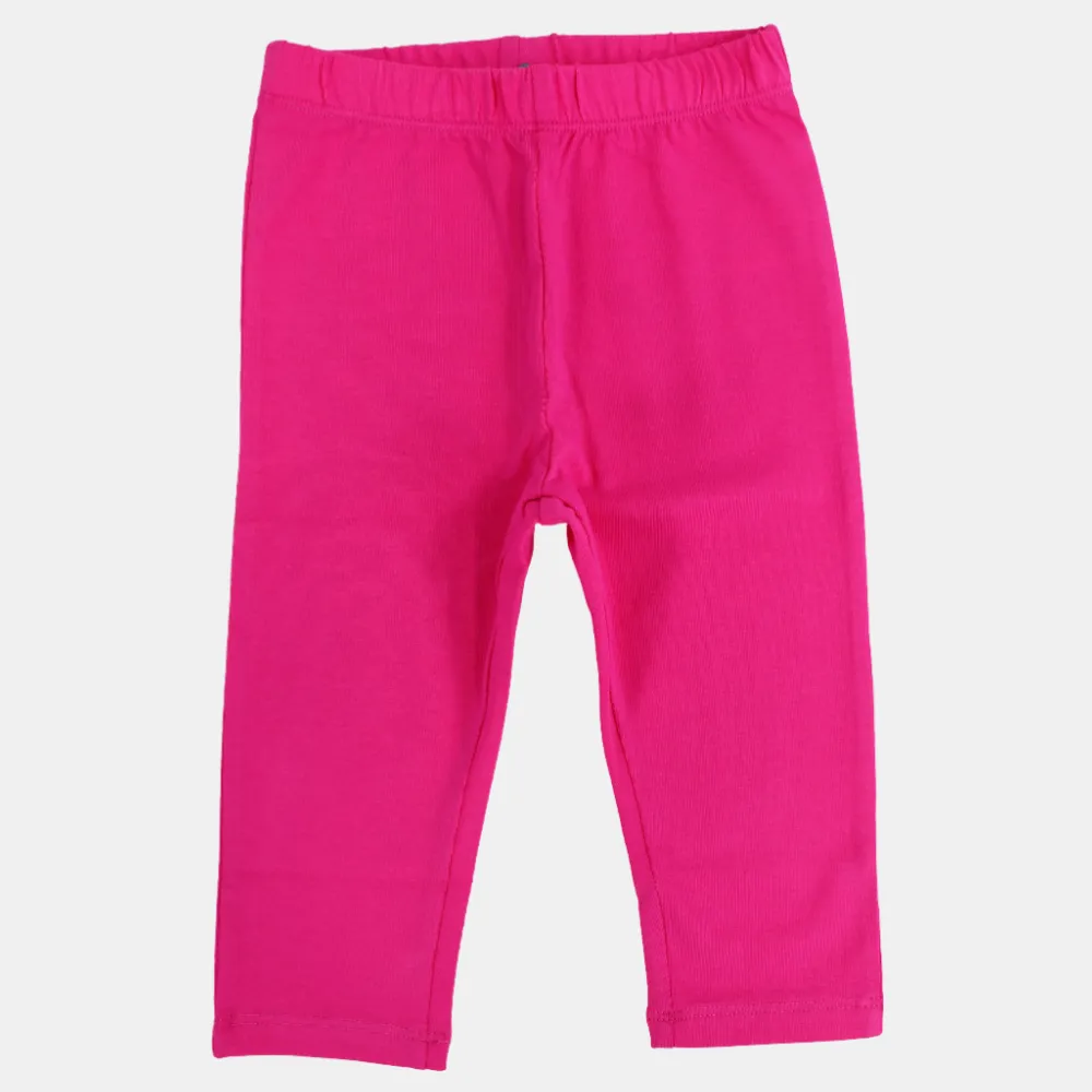 Leggings en Coton Uni pour Filles
