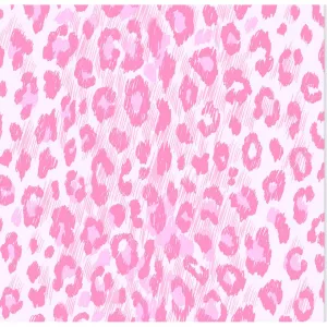 Jupe à volants imprimée léopard rose pour filles