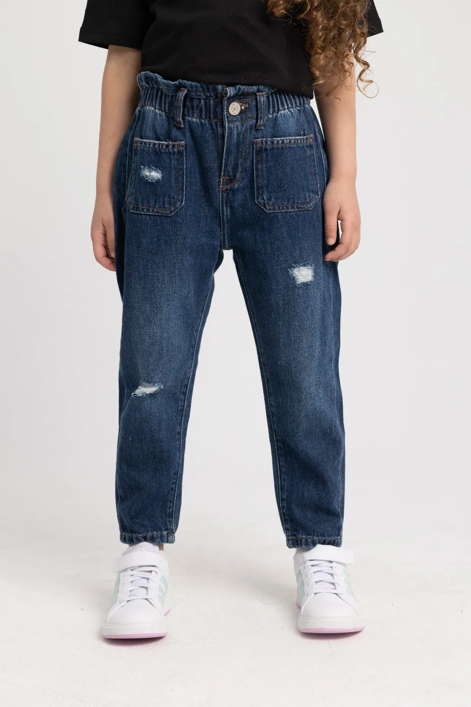 Jeans déchirés pour filles