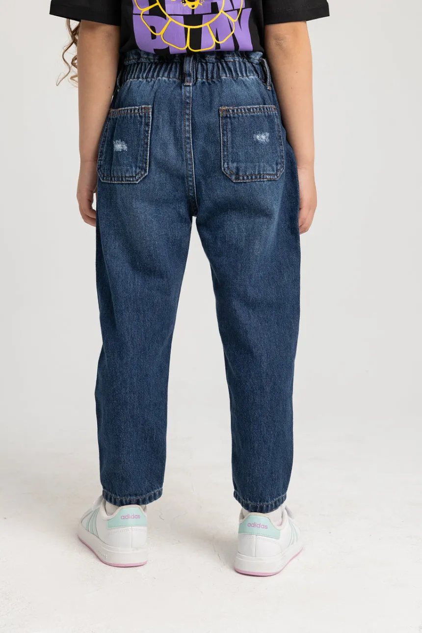 Jeans déchirés pour filles