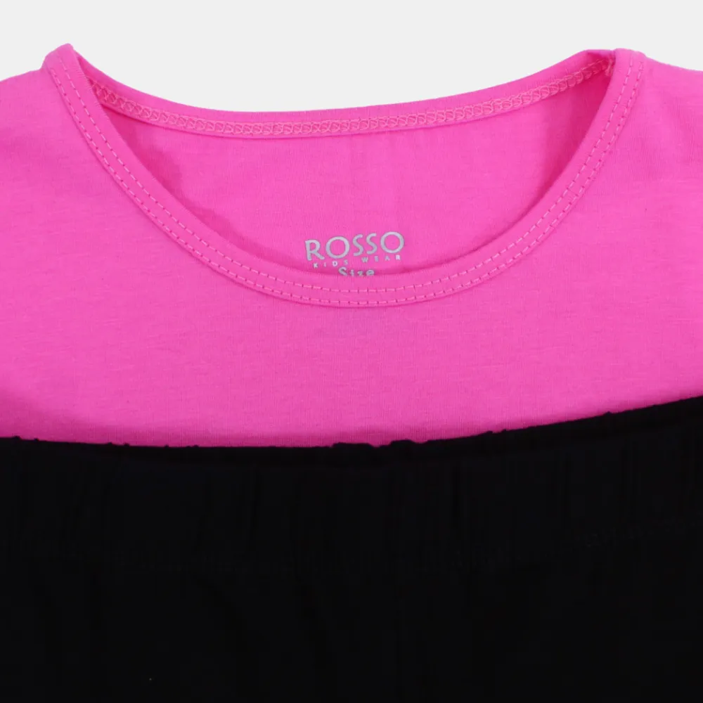 Pyjama sans manches en coton pour filles