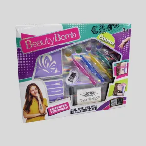 Kit de Tatouage pour Filles avec Stylo à Tatouage