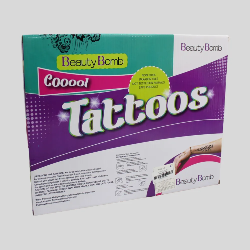 Kit de Tatouage pour Filles avec Stylo à Tatouage