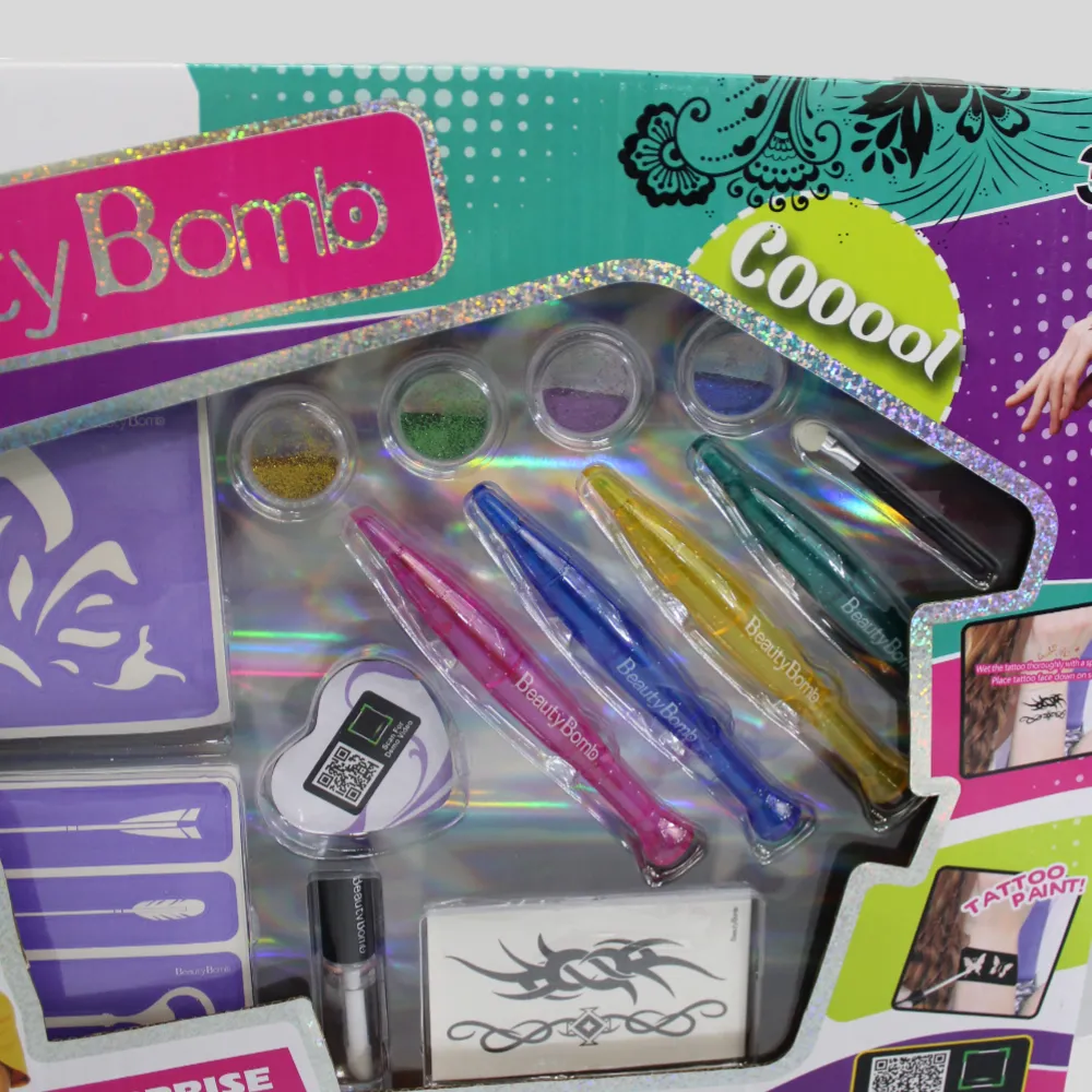 Kit de Tatouage pour Filles avec Stylo à Tatouage
