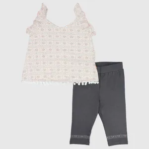 Pyjama sans manches girly