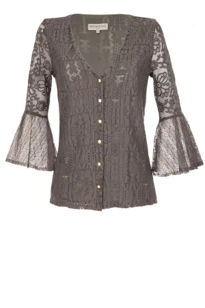 Chemise Goliath en dentelle tempête