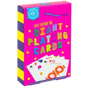 Grand Jeu de Cartes Géant A5 pour Extérieur