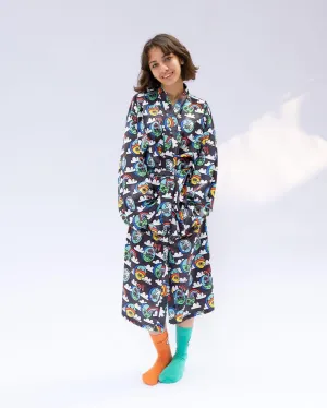 Robe Floppy Nuages Gris