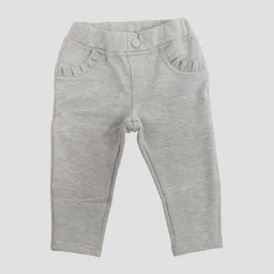 Pantalon Confortable Gris