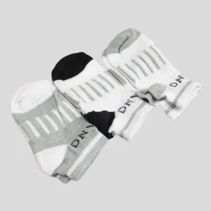 Chaussettes grisâtres (Lot de 3)