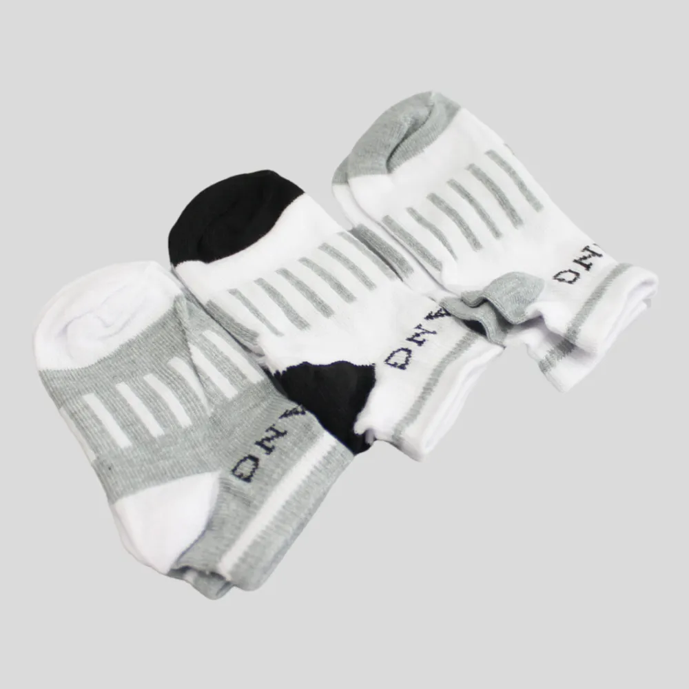 Chaussettes grisâtres (Lot de 3)