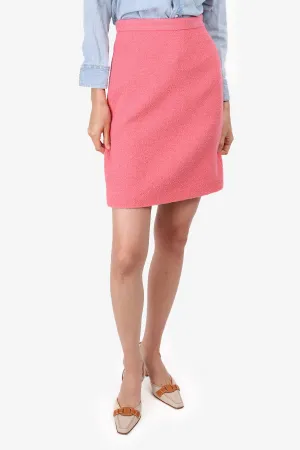 Jupe mi-longue rose Gucci Taille 36