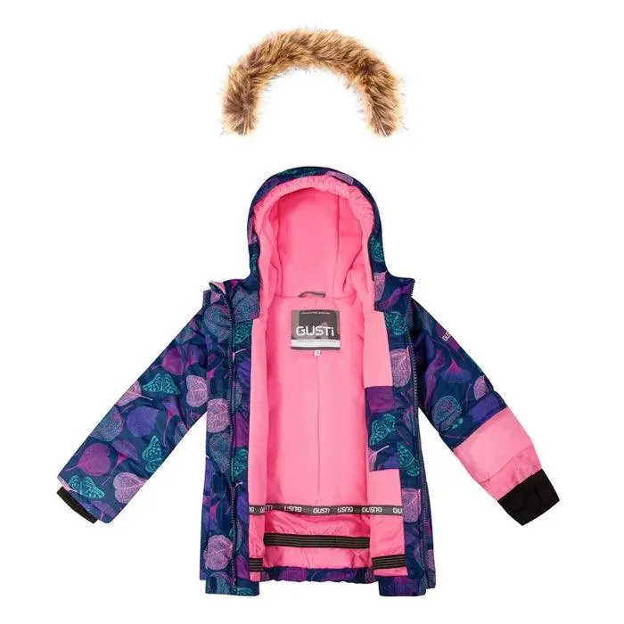 Combinaison neige Gusti Girls - Fleurs - (3T à 13/14 ans) Babykids Gusti