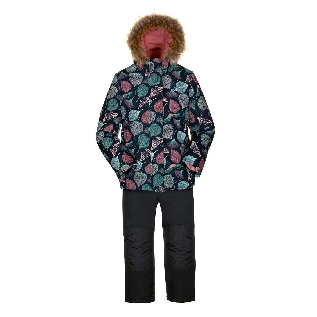 Combinaison neige Gusti Girls - Fleurs - (3T à 13/14 ans) Babykids Gusti