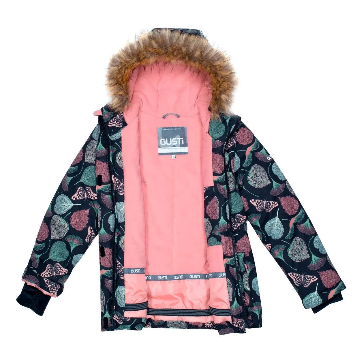 Combinaison neige Gusti Girls - Fleurs - (3T à 13/14 ans) Babykids Gusti