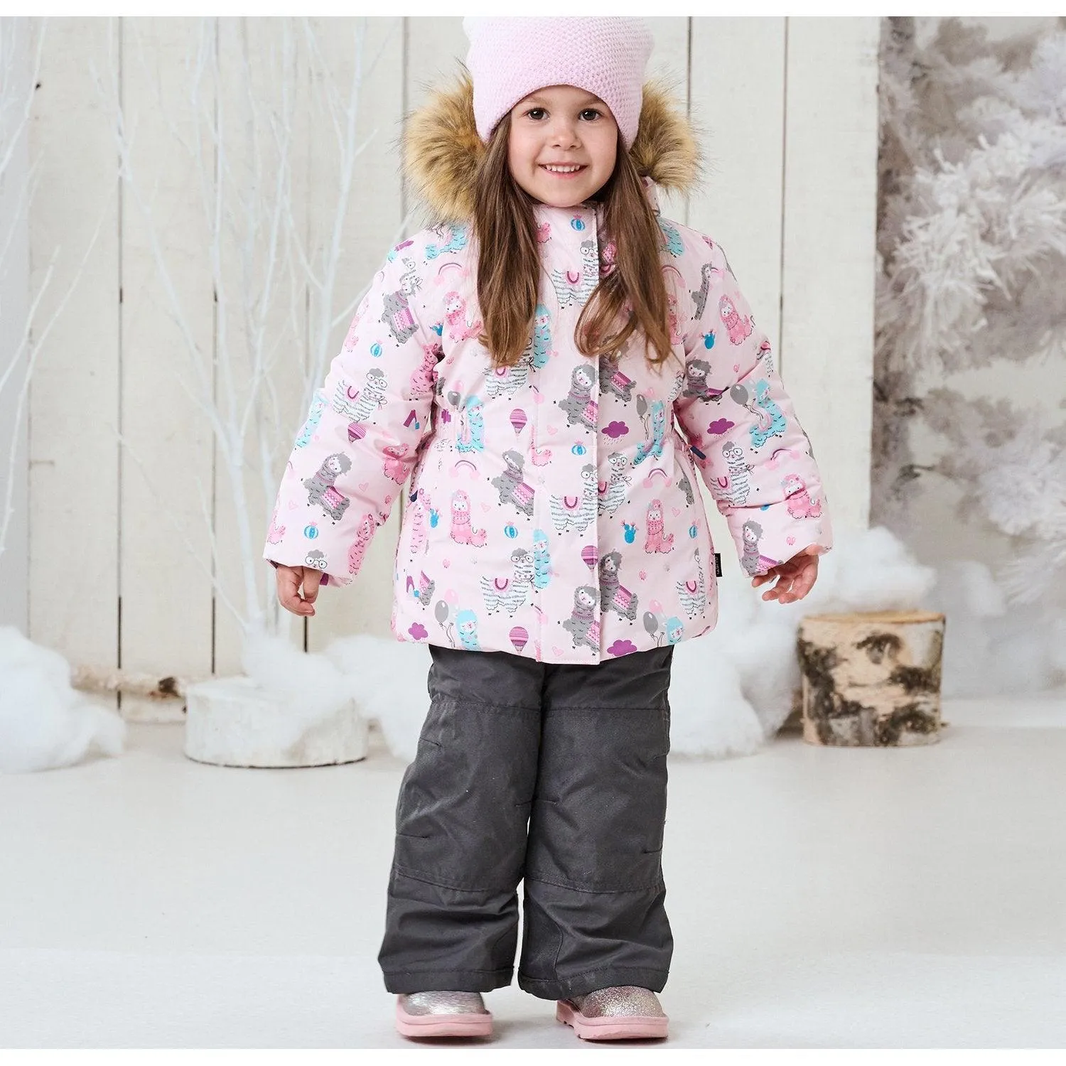 Combinaison neige Gusti Girls - Lamas - (2 ans à 8 ans) Babykids Gusti