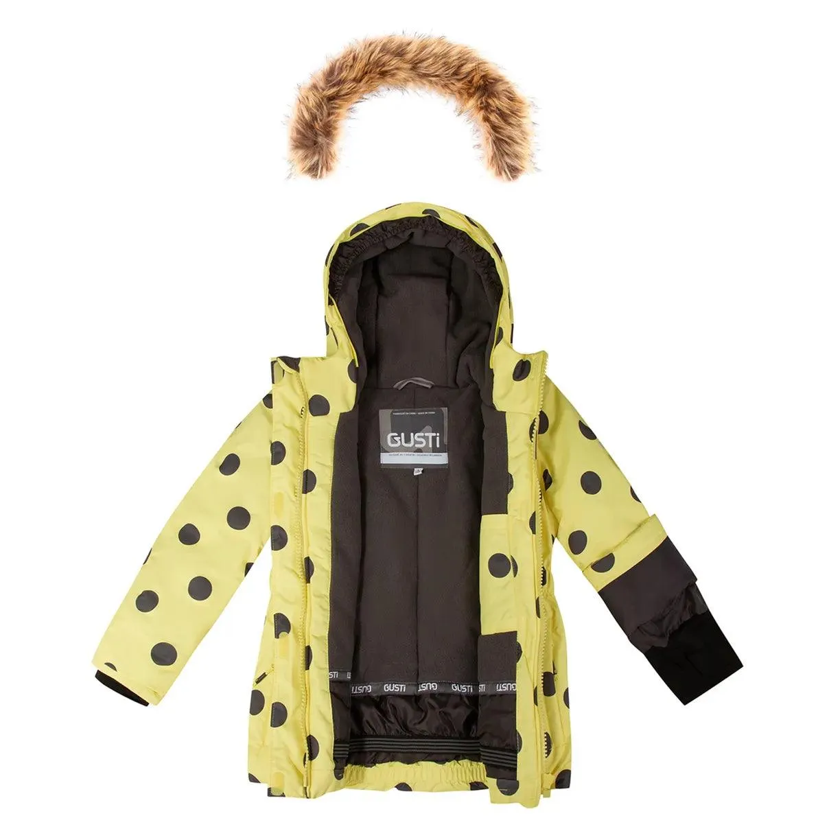 Combinaison neige Gusti Girls - À pois (3T à 13/14 ans) Babykids Gusti