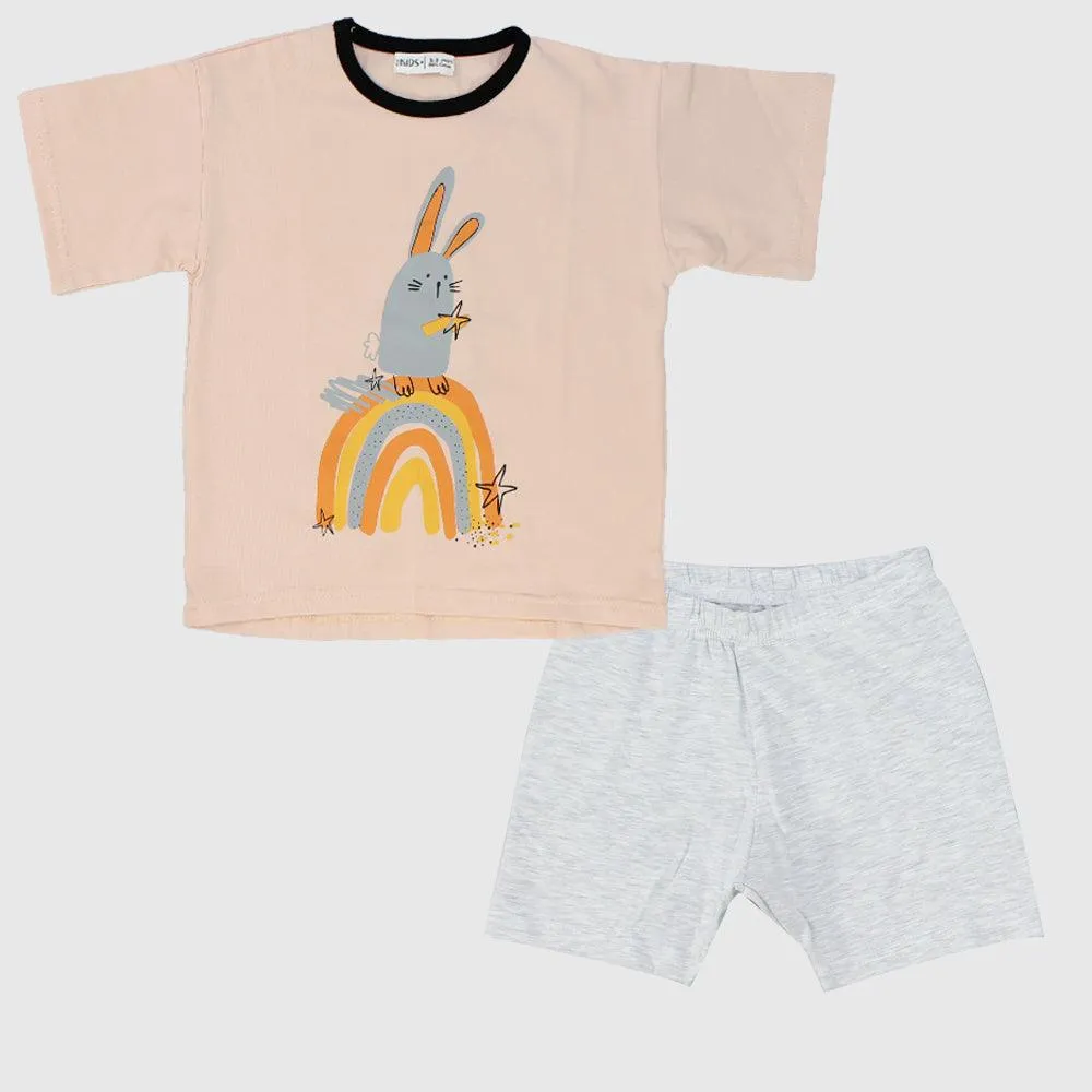 Pyjama à manches courtes Happy Bunny