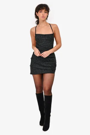 Robe courte noire à bretelles House of CB Taille S
