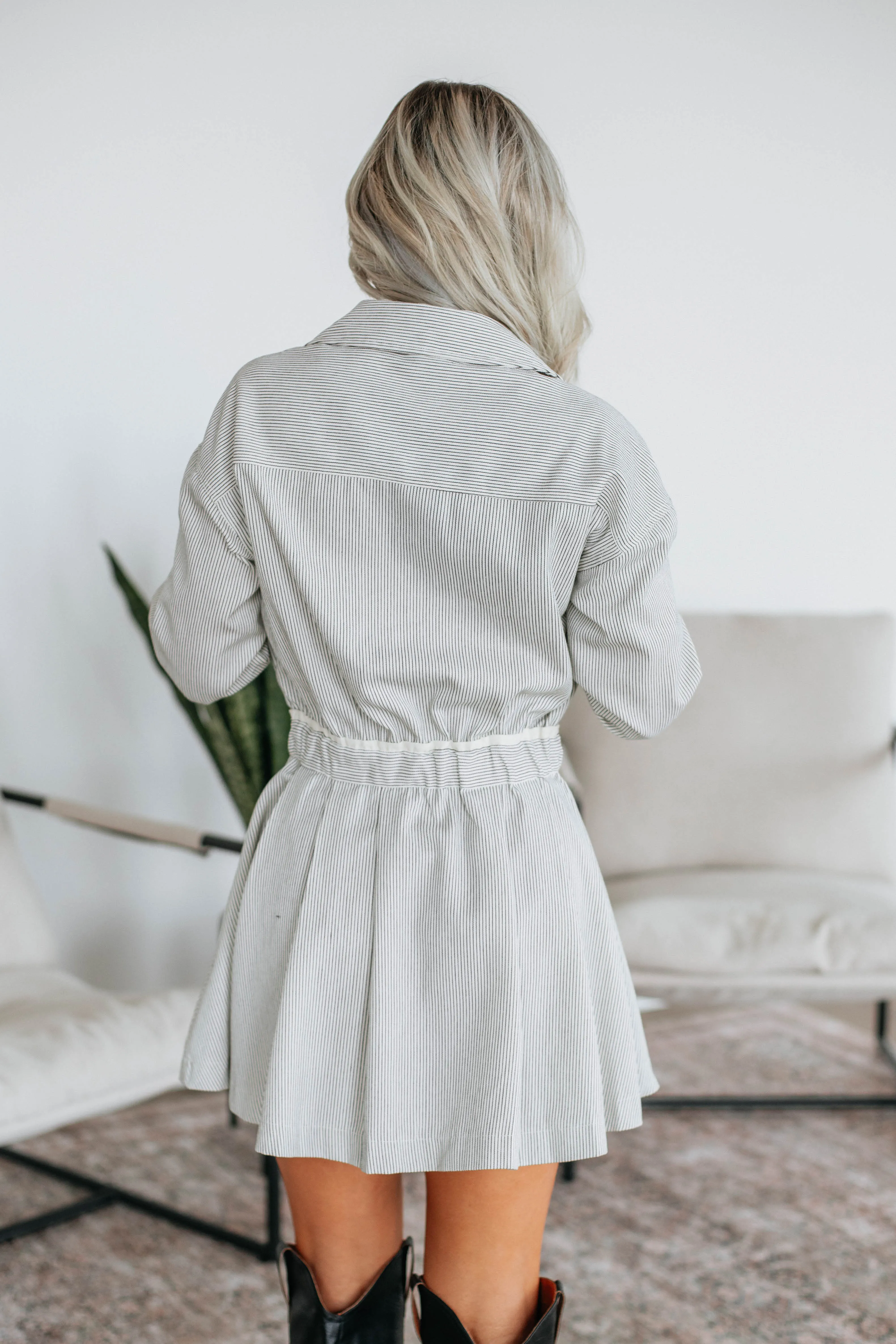 Robe à rayures Idalia