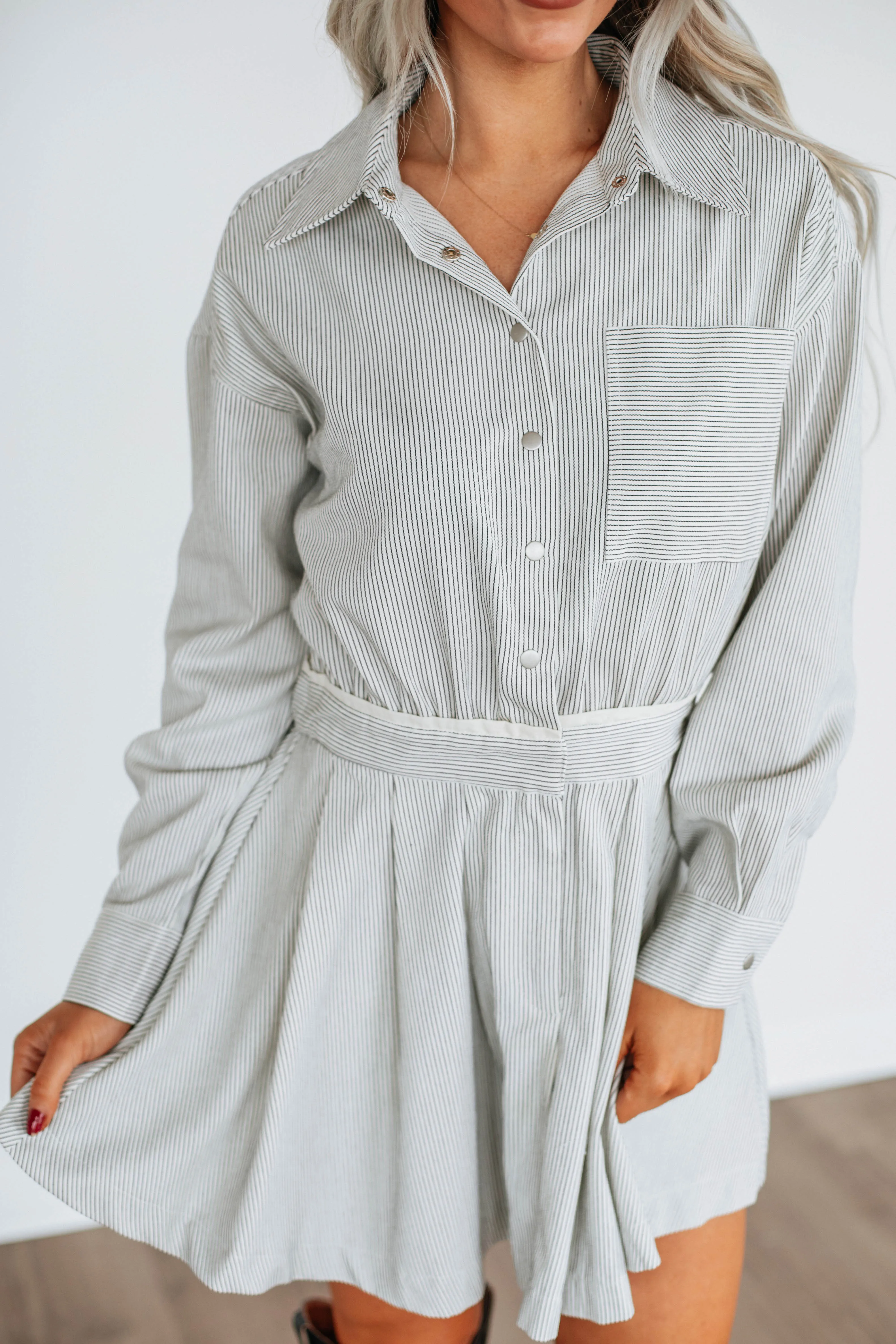Robe à rayures Idalia