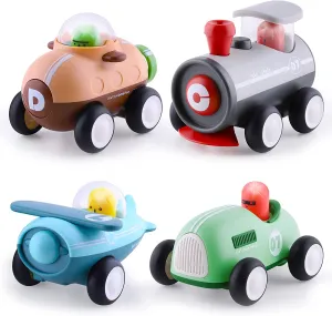 Véhicules à inertie pour bébés - Jeu de voitures électroniques à friction