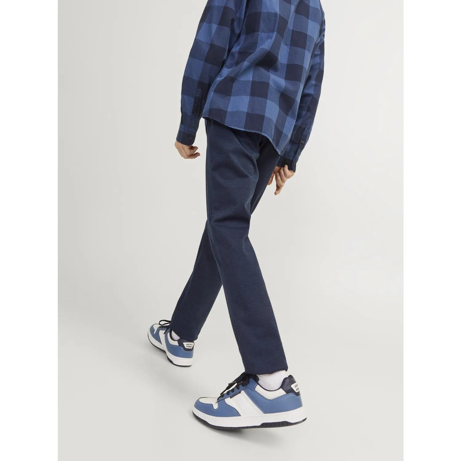 Jack & Jones Junior Veste en laine marine Marco Cooper Pantalon chino Jack Jones Junior