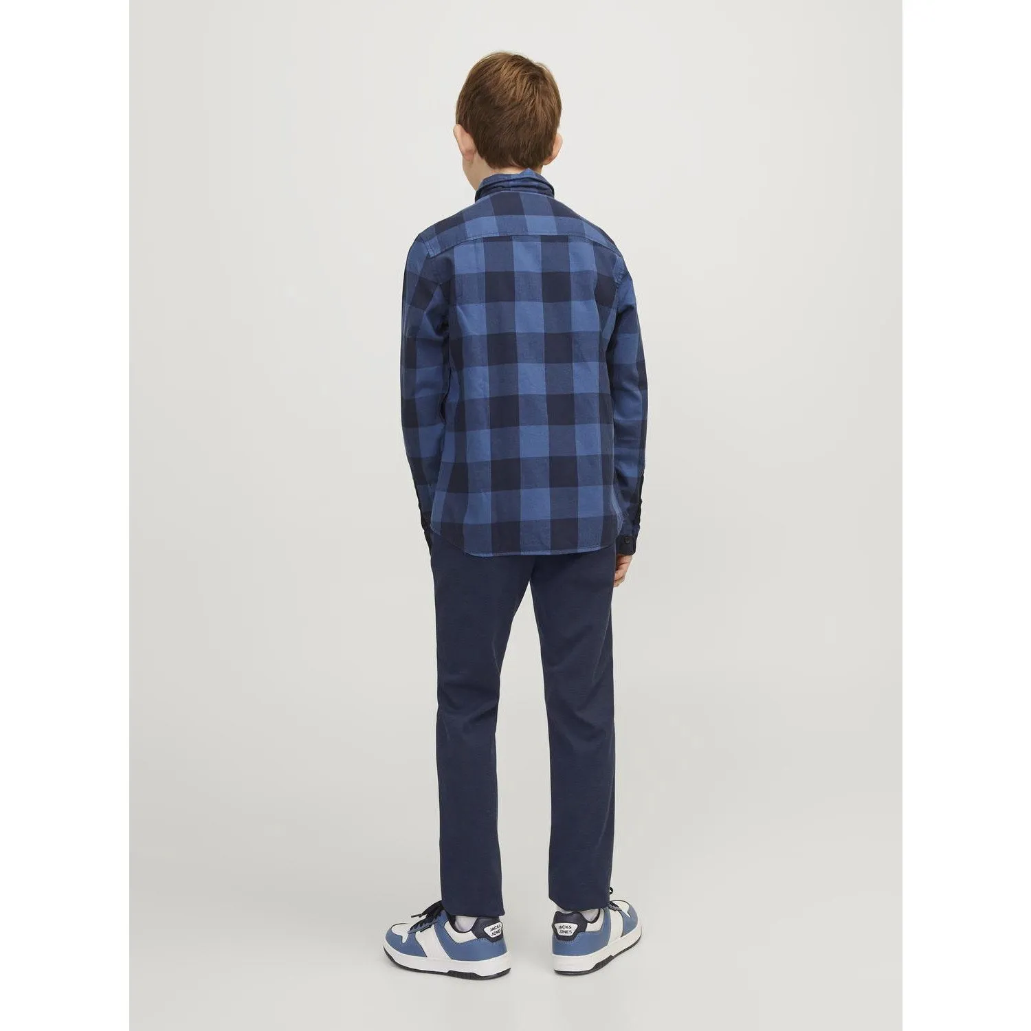Jack & Jones Junior Veste en laine marine Marco Cooper Pantalon chino Jack Jones Junior