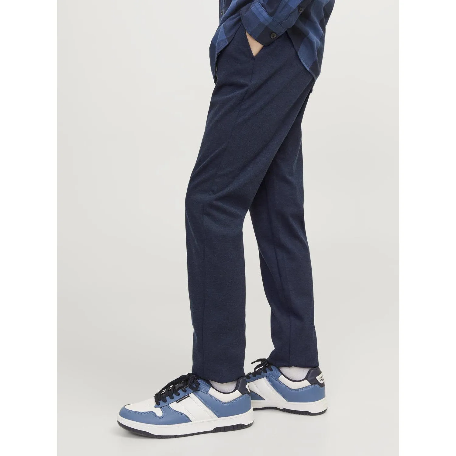 Jack & Jones Junior Veste en laine marine Marco Cooper Pantalon chino Jack Jones Junior