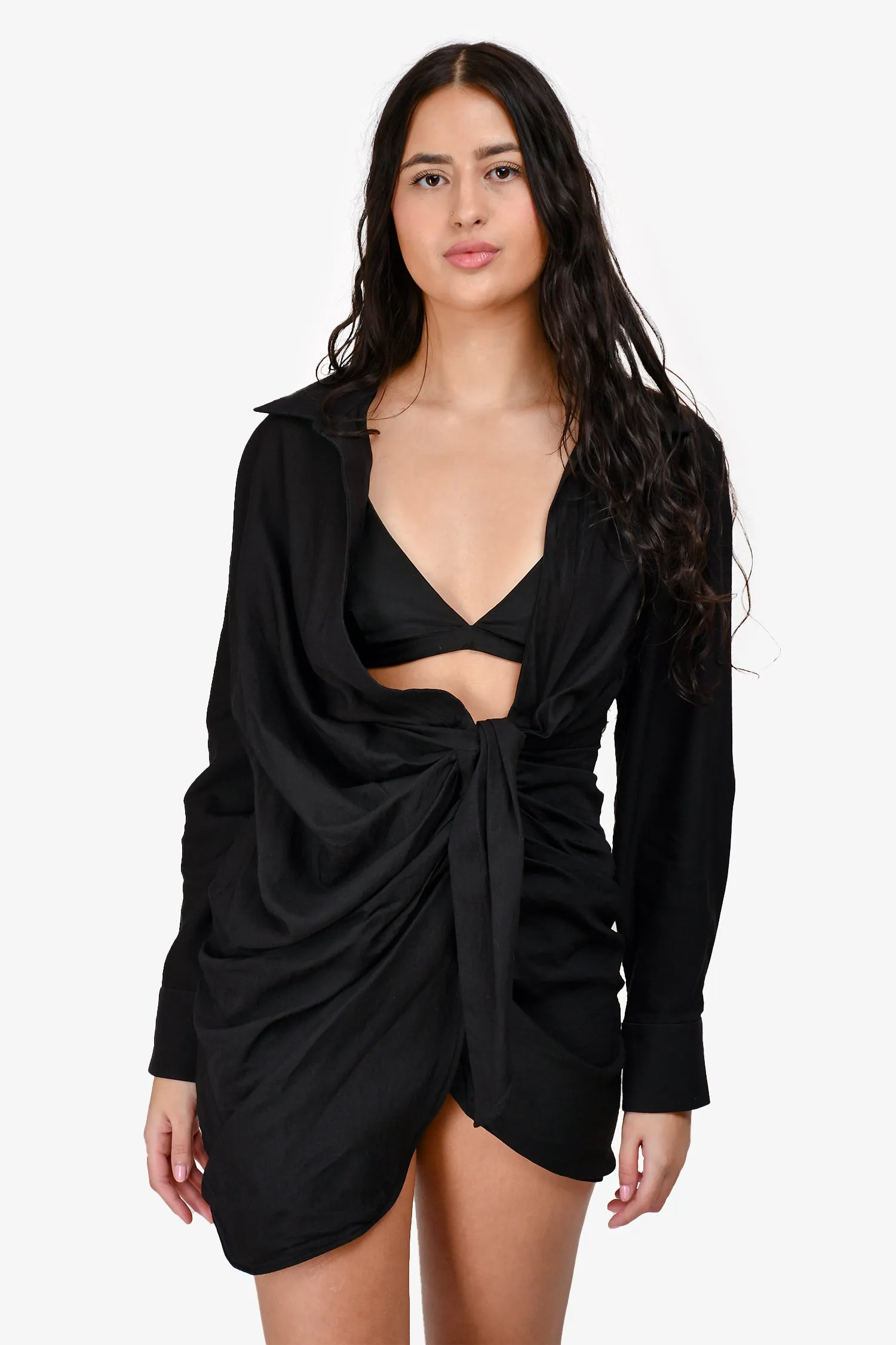 Jacquemus Robe 'La Robe Bahia' Noire Taille 36