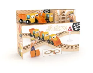 J'adore le jeu de train de construction