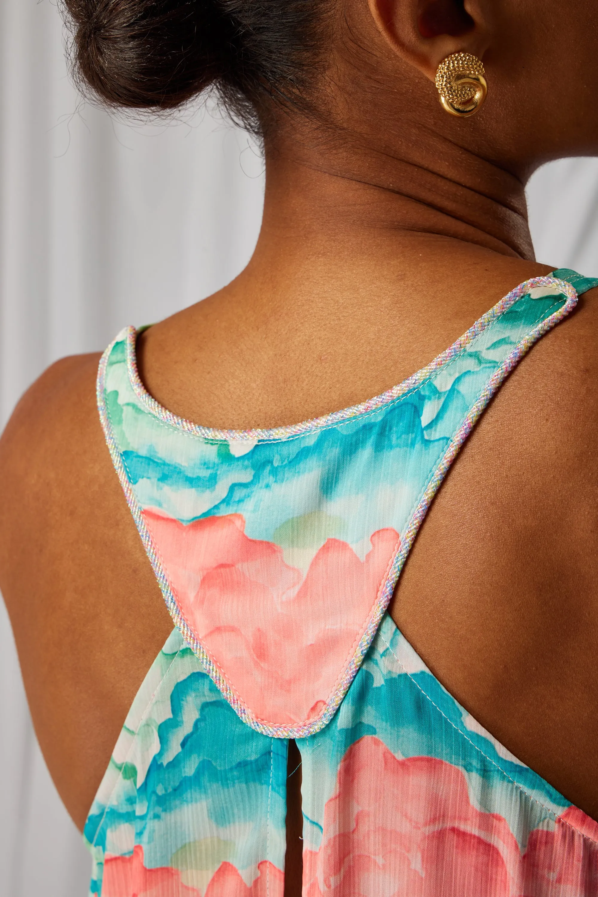 Robe Java en impression Nuit Blanche