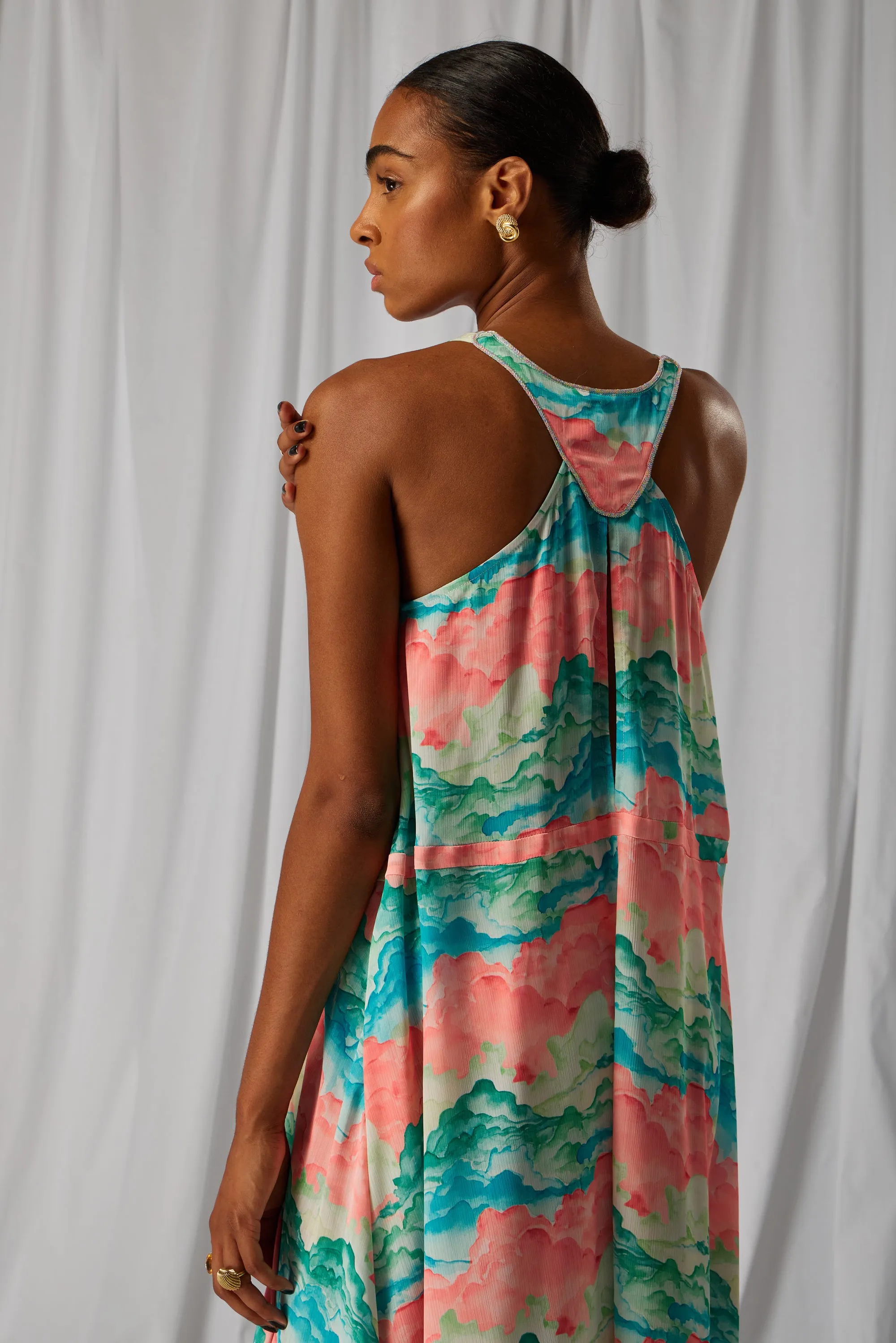 Robe Java en impression Nuit Blanche
