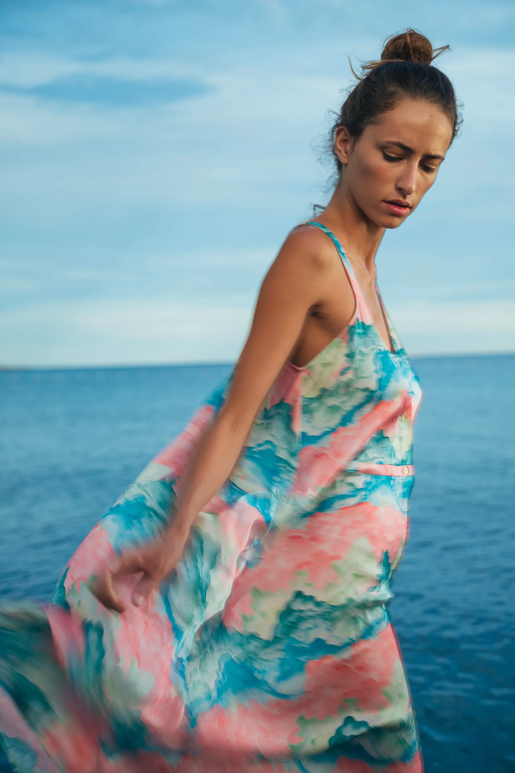Robe Java en impression Nuit Blanche