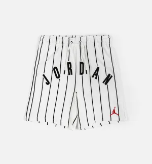 Jordan Vêtements Brooklyn Fleece Rayé Diamond Short Homme - Noir/Blanc