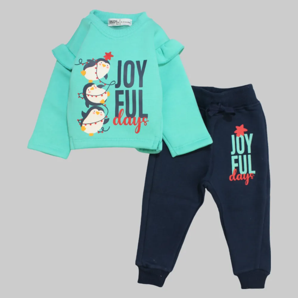 Pyjama en polaire à manches longues Joyful Days